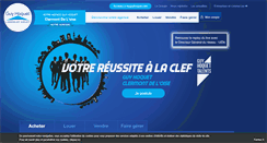 Desktop Screenshot of guyhoquet-immobilier-clermont-de-loise.com